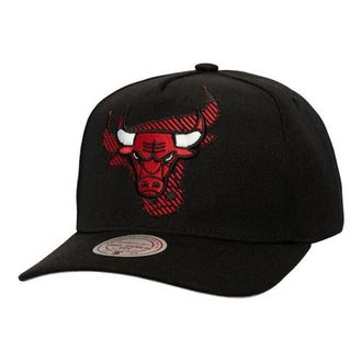 Mitchell & Ness Mens Mitchell & Ness Black Chicago Bulls Tilted Pro Pinch Adjustable Hat at Nordstrom