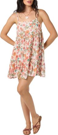 O'Neill Saltwater Essentials Rilee Cover-Up Sundress in Baroque Rose at Nordstrom, Size Medium