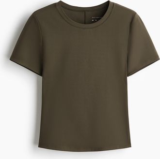 H&M Sport-T-Shirt mit SoftMove - Green