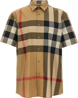 Burberry Summerton Camicie Beige-Uomo