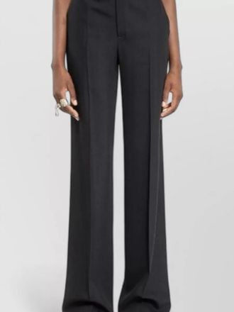 Ann Demeulemeester maaike flared leg viscose tailored trousers