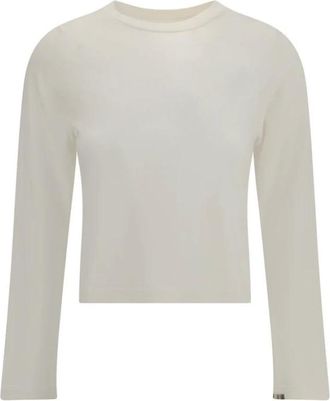 Extreme Cashmere Donna, Top, Bianco, Taglia unica, new