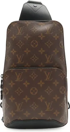 Louis Vuitton Brown Monogram Monogram Shoulder Bag Sling Bag (Pre-Owned)