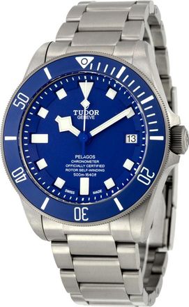 Tudor Pre-owned Tudor Pelagos Automatic Chronometer Blue Dial Mens Watch M25600TB-0001
