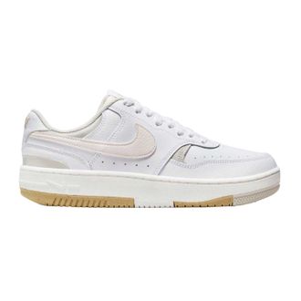 Nike Dames Gamma Force Leren Platform Sneakers (Wit/Off White)