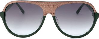 Linda Farrow PHILLIP LIM PL126 C5 Mens Sunglasses Brown Size 59