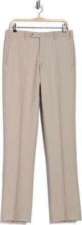 Zanella Devon Super 110s Serge Trousers in Dark Beige 2 at Nordstrom Rack, Size 36R