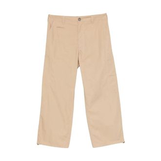 Moschino Heren, Broeken, Beige, Maat: M
