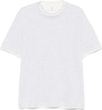 Brunello Cucinelli T-Shirt With Faux-Layering