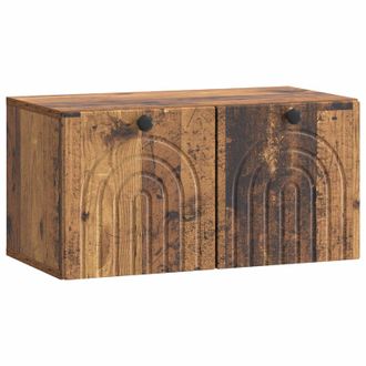 vidaXL Mueble Para Tv De Pared Madera Envejecida 59,5 X 31 X 30 Cm Vidaxl