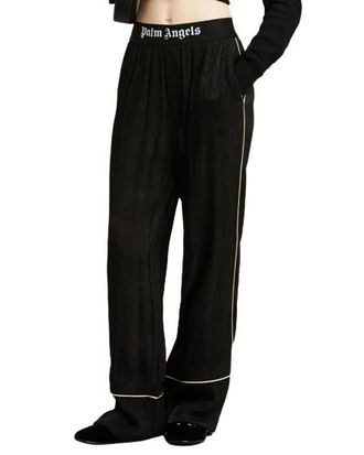 Palm Angels Soiree Panama Black Pants Size XS