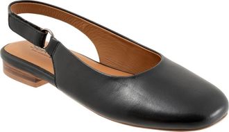 Softwalk Katy Slingback Flat in Black at Nordstrom, Size 10.5