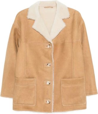 Simonetta Ravizza Dames, Jassen, Bruin, Maat: XS Suède