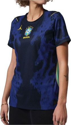 Nike Jordan (WMNS) Air Jordan Brazil 2026 Match Away Aero-Fit Authentic Jersey Royal Black IU1078-417