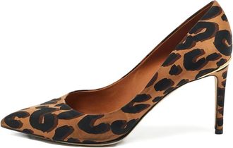Louis Vuitton Pumps Eyeline leopardate - Marrone