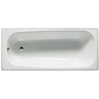 Roca Ba&ntilde;era De Acero Rectangular Roca Contesta 1000x700 Blanco