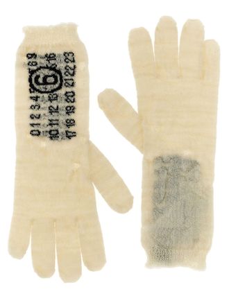 Maison Margiela numeric Signature Mm6 Gloves
