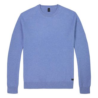 Wahts Mens Knitwear, TargetGroup:Men Pacific Blue Melange / XXL