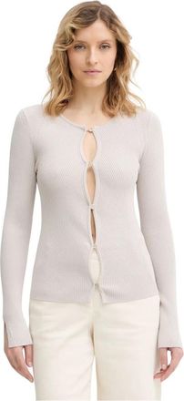 Guess Stella Cardigan - Dames - Vesten - Beige - XS - Truien & Vesten