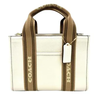 Coach Pre-owned Tote Bags, female, White, Size: ONE SIZE Pre-owned Tote Bag