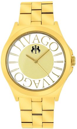 Jivago Watches Womens Fun Gold tone Round 40mm