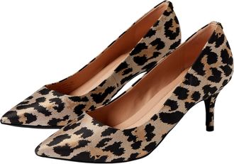 Cole Haan The Go-To Park Pump 65 mm Leopard Print Jacquard W27662-200 Womens