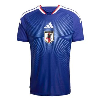 adidas Japan 26 Home Authentic Jersey Asia Sizing Japan Blue Ash Blue JN1867