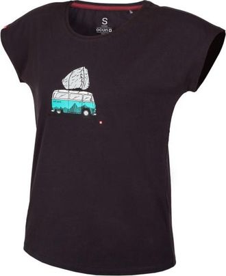 Oc&uacute;n Kimo T Bus-Stone T-Shirt f&uuml;r Damen | grau
