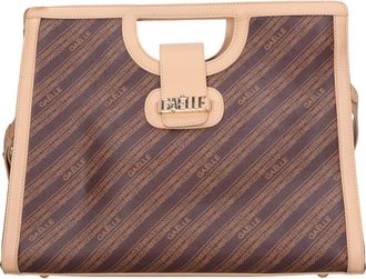 Ga&euml;lle Paris Tassen.. Bruin - Dames - Handtassen - Bruin - ONE Size - Leer - Tassen