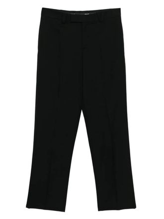 Versace Pantaloni sartoriali in lana - Nero