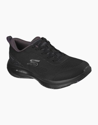 Skechers Womens Skechers Arch Fit Summits Polyester Womens Black Trainers - Size: 6