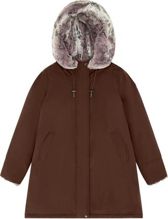 Canadian Audry 6.0 Parka - Dames - Parka Jassen - Bruin - L - Katoen - Jassen