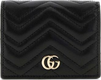 Gucci Portemonnees Zwart - Dames - Portefeuilles - Zwart - ONE Size - Leer - Accessoires