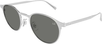 Dunhill DU0129S 001 Mens Sunglasses Silver Size 50