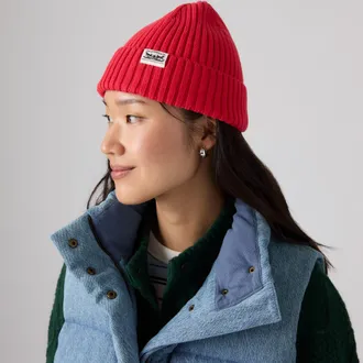 Levi's Sunset Beanie - Womens - One Size - Red