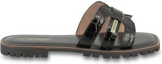 Les Tropeziennes Leren muiltjes met vierkante teen Hexia