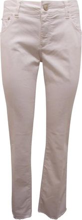 Emma & Gaia 19Rp 220 Denim Broeken - Dames - Regular Fit Jeans - Wit - W28 - Denim - Jeans