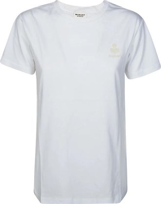Isabel Marant Aby T-Shirt - Dames - T-shirts - Wit - L - Katoen - Tops