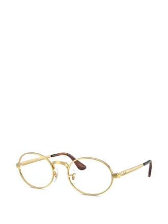 Ray-Ban RB3931V2500 Oval Metal Frame Eyeglasses - Gold