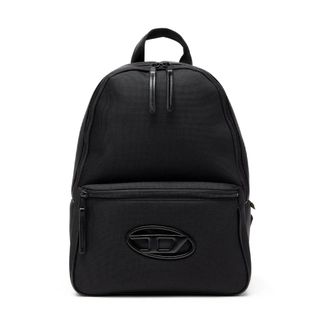 Diesel Tassen, Heren, Zwart, ONE Size, Leer, Holi-D Rugzak M