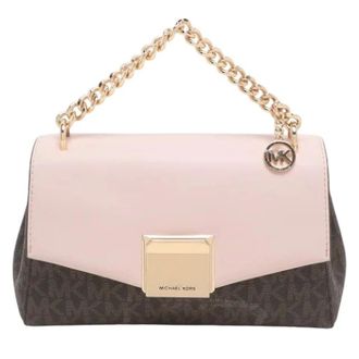 Michael Kors Borsa a tracolla Pre-owned in tela - - Pre-owned - Donna - Marrone - ONE SIZE