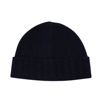 Brooks Brothers Accessoires, Heren, Blauw, ONE Size, Kasjmier, Cashmere Muts