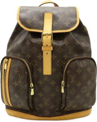 Louis Vuitton Pre-owned Backpacks, female, Brown, Size: ONE SIZE Pre-owned Canvas louis-vuitton-bags