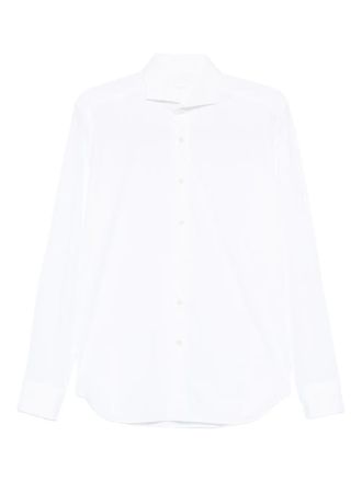 Xacus button-up shirt - men - Polyamide/Spandex/Elastane - 37 - White