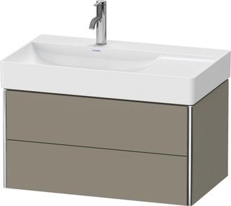 Duravit Xsquare Mueble De Ba&ntilde;o De Pared 78,4x46,0 Cm, 2 Cajones, - Duravit