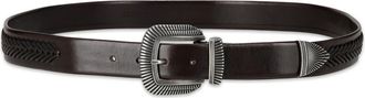 Fortela Clayton Belt in Leather at Nordstrom, Size 75
