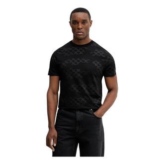 Karl Lagerfeld Heren, Tops, Zwart, Maat: XL Jersey