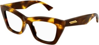 Bottega Veneta Cat Eye Brillen - unisex - Brillen - Bruin - 50 MM - Accessoires