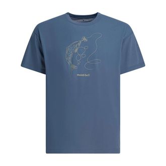 Montbell Uomo, Top, Blu, XL, new
