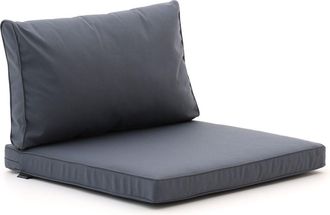 Madison New York loungekussenset luxe rug 73x40 cm zit 73x73 cm 2-delig